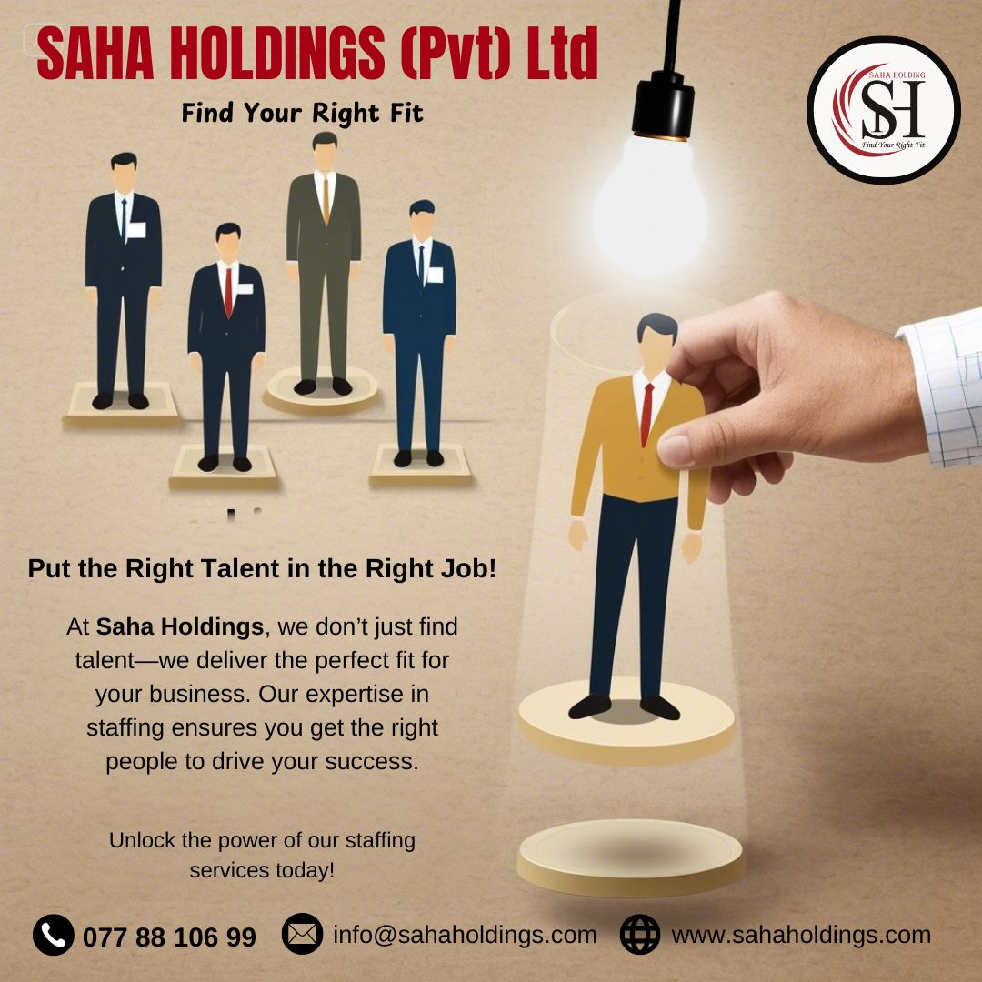 ✨ SAHA HOLDINGS (PVT) LTD ✨